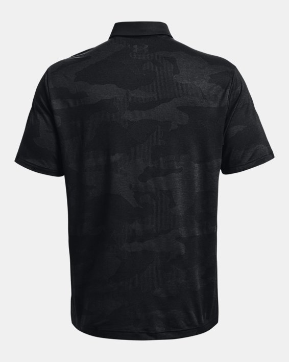 Men's UA Playoff 2.0 Jacquard Polo in Black image number 5